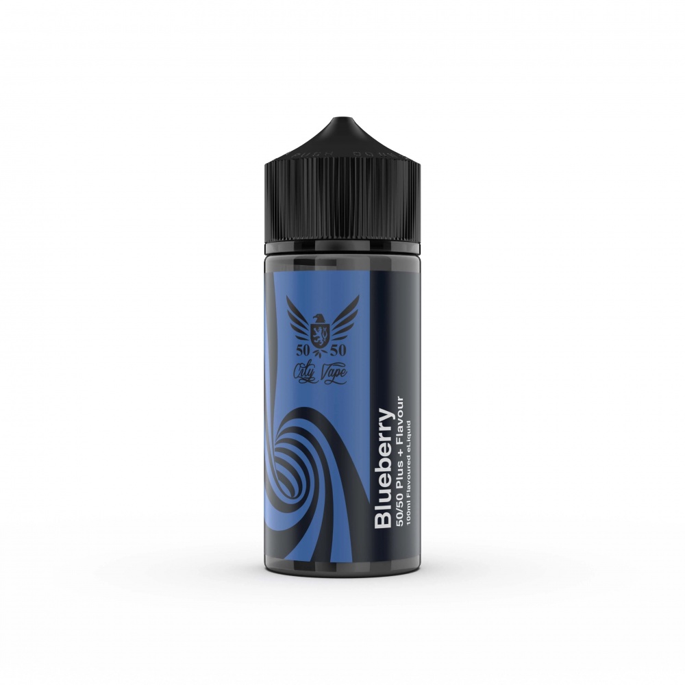 City Vape Flavour+ Range - Blueberry E-Liquid 100ml 50/50 0MG