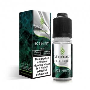Vapouriz - Ice Mint E Liquid 10ml Refill Bottle