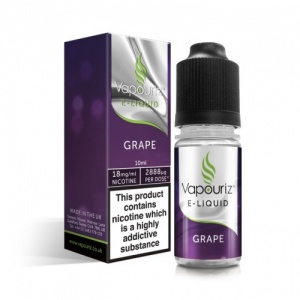 Vapouriz - Grape E Liquid 10ml Refill Bottle