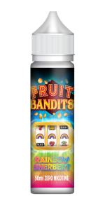 Fruit Bandits - Rainbow Sherbet 70VG/30PG - E-liquid 50ml 0MG