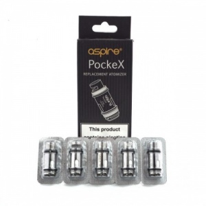 Aspire PockeX Coils - 1.2 Ohm, Pack of 5