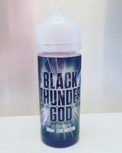 Thunder Bolt - Black Thunder God - 100ml Short Fill  - 0mg