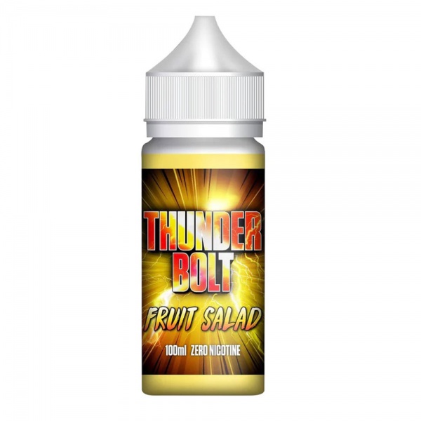 Thunder Bolt - Fruit Salad  - 100ml Short Fill  - 0mg