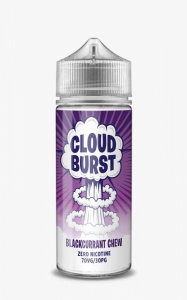 Cloud Burst - Blackcurrant Chew Short-Fill 100ml - 0mg