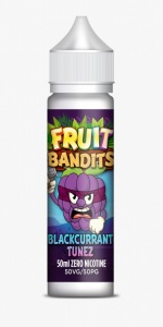 Fruit Bandits - Blackcurrant Tunes 50PG/50VG  - E-liquid 50ml 0MG