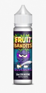 Fruit Bandits - Blueberg 50PG/50VG  - E-liquid 50ml 0MG