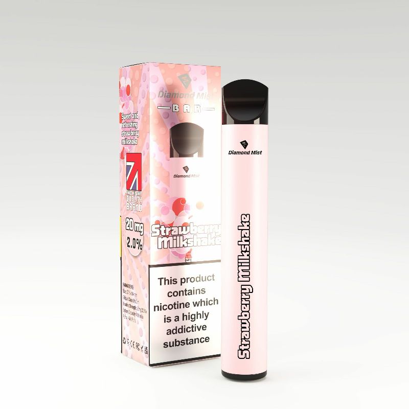 Diamond Mist Bar Disposable Vape Pen - Strawberry Milk Shake
