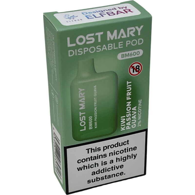 Lost Mary BM600 Disposable Vape Pen -Kiwi Passion Fruit Guava