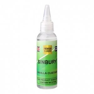 Sinbury (The new name for i Fresh) - Vanilla Custard Flavour E-Liquid 50ml - 0MG