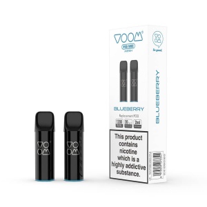Voom Pod Mod Replacement Pods - Blueberry Flavour Twin Pack