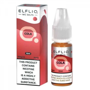 ELFLIQ - 10ml Nic Salt E-Liquid - Cola