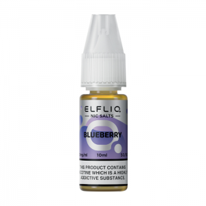 ELFLIQ - 10ml Nic Salt E-Liquid - Blueberry