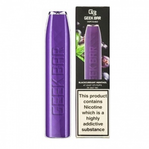 Geek Bar Disposable Vape Pen - Blackcurrant  Menthol