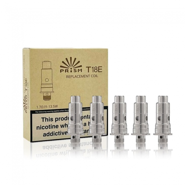 Innokin Endura T18E / T22E Pro Coils 1.7 ohm (5 Pack) puffdaddie.co.uk