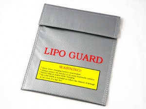 LiPO Fireproof Safety Guard Bag  (230 x 180mm)