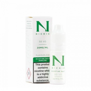 Nic Nic SALT - Nicotine Shots Nic Shot E Liquid Juice 20mg 50VG 10ml Bottles
