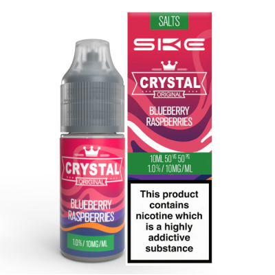 SKE Crystal  - 10ml Nic Salt E-Liquid - Blueberry Raspberry