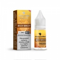 Diamond Mist Nic SALT 'Biccy Baccy' (Biscuit Tobacco) Flavour E-Liquid 10ml 20mg