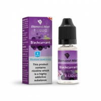 Diamond Mist - Blackcurrant Flavour E-Liquid Refill Bottle 10ml