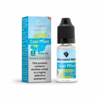 Diamond Mist 'Cool Mint' Flavour High VG Liquid 3mg