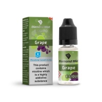 Diamond Mist - Grape Flavour E-Liquid Refill Bottle 10ml