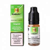 Sinbury (The new name for i Fresh) - Double Mint  Flavour E-Liquid Bottle 10ml