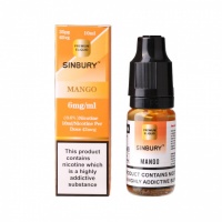 Sinbury (The new name for i Fresh) - Mango Flavour E-Liquid Bottle 10ml