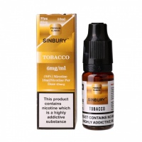 Sinbury (The new name for i Fresh) - Mellow Tobacco  Flavour E-Liquid Bottle 10ml