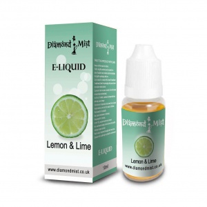 Lemon & Lime Flavour E-Liquid Refill Bottle 10ml - puffdaddie.co.uk