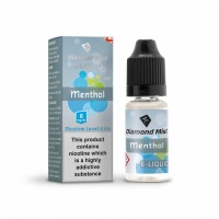 Diamond Mist - Menthol Flavour E-Liquid Refill Bottle 10ml