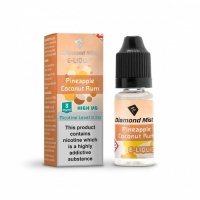 Diamond Mist 'Pineapple Coconut Rum' Flavour High VG Liquid 3mg