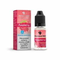 Diamond Mist - Raspberry Flavour E-Liquid Refill Bottle 10ml