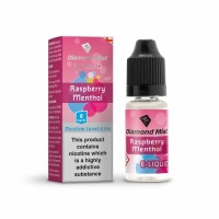 Raspberry Menthol Flavour E-Liquid Refill Bottle 10ml
