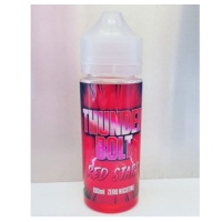 Thunder Bolt - Red Stars  - 100ml Short Fill  - 0mg