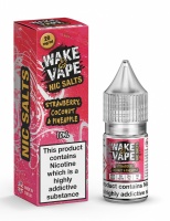 Wake & Vape - 10ml Nic Salt E-Liquid - Strawberry Coconut Pineapple