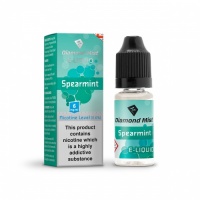 Diamond Mist - Spearmint Flavour E-Liquid Refill Bottle 10ml