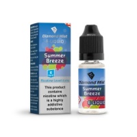 Diamond Mist - Summer Breeze Flavour E-Liquid Refill Bottle 10m