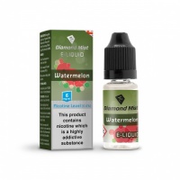 Diamond Mist - Watermelon Flavour E-Liquid Refill Bottle 10ml