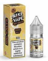 Wake & Vape - 10ml Nic Salt E-Liquid - Banana Split