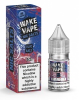 Wake & Vape - 10ml Nic Salt E-Liquid - Blue Raz