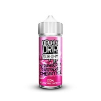 Vapouriz - Double Drip 'Strawberry Raspberry Cherry Ice  Short-Fill E-Liquid (100ml)