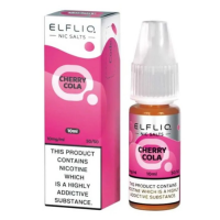 ELFLIQ - 10ml Nic Salt E-Liquid - Cherry Cola