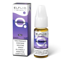 ELFLIQ - 10ml Nic Salt E-Liquid - Blueberry