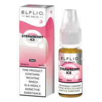 ELFLIQ - 10ml Nic Salt E-Liquid - Strawberry Ice