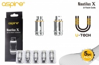 Aspire Nautilus X 1.5 ohm Replacement Coils (5 Pack)