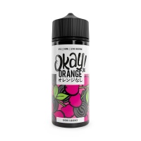 Okay Orange - CHERRY LIQUORICE 100ml Short Fill  - 0mg