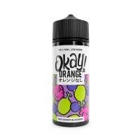 Okay Orange - GRAPE, RASPBERRY & BLACKCURRANT 100ml Short Fill  - 0mg