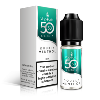 Vapouriz Double Menthol 50/50 E-Liquid 10ml Bottle